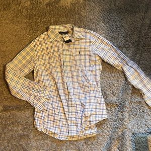 NWT size large. Ralph Lauren button down
